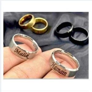 customized name ring